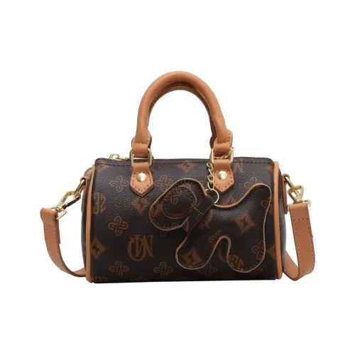 WRELS ПУ (полиуретан) Сумка через плечо Стандартная Подростки Коричневый Белый Розовый