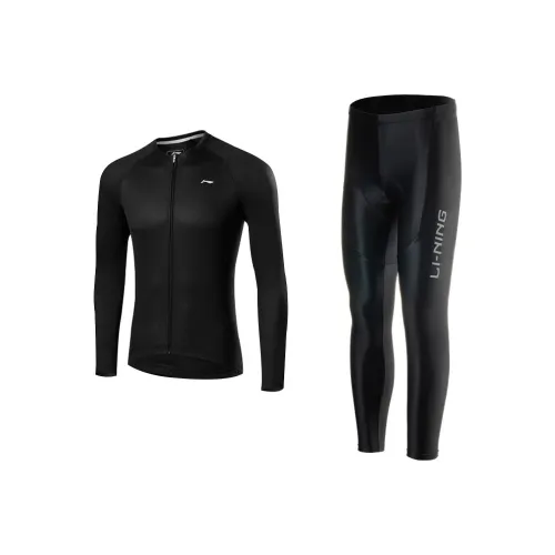 Подкладка Черный Мужской Велосипедные Костюмы