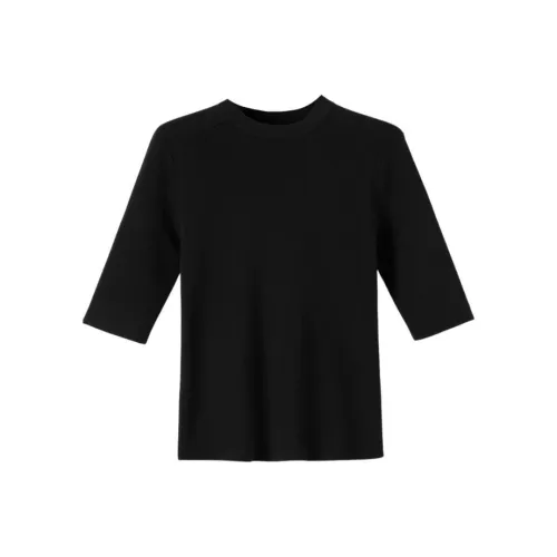 WANBAI Черный Женский Трикотаж