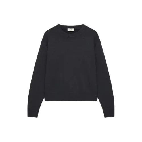ARITZIA FW25 Essential Кашемир Relaxed Crew Свитер Кашемир Свитер Женские
