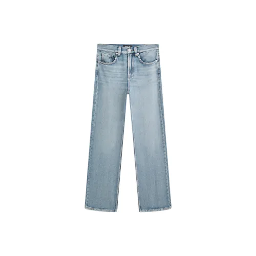 Massimo Dutti Blue Women's Jeans Масимо Дутти Синий Женские Джинсы