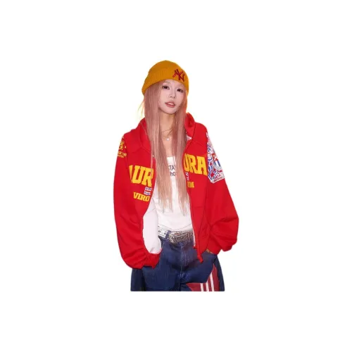 MORii Red Женские Свитшоты