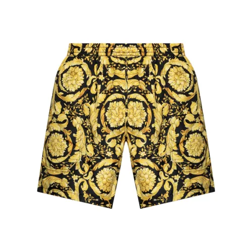VERSACE Желтые Мужские Плавательные Шорты