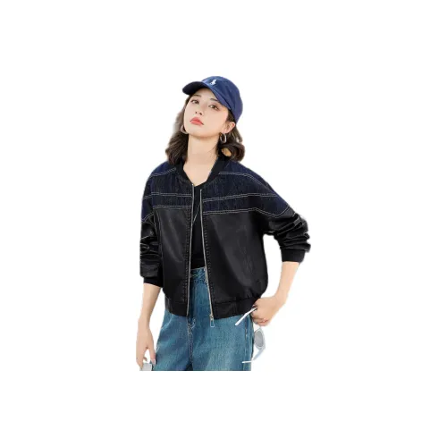 Pure Shimane кожаная куртка для женщин