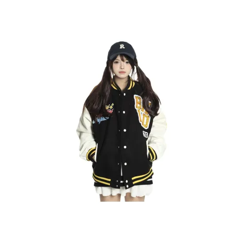 NEVER RULE Бейсбольная куртка Унисекс
