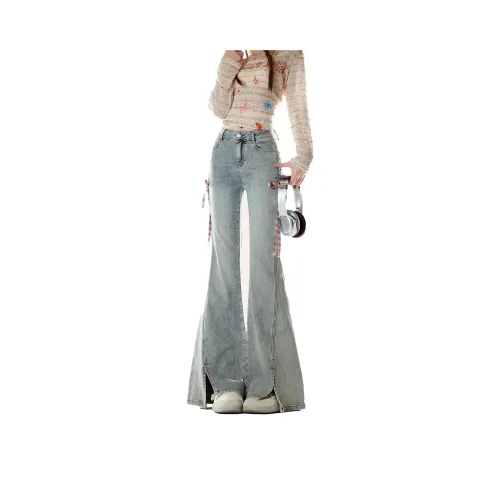 ZIRANSE Blue Women's Jeans ZIRANSE Синий Женские Джинсы