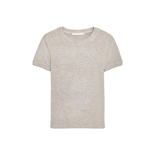 ZARA Зебра с принтом бежевый женские T-рубашки