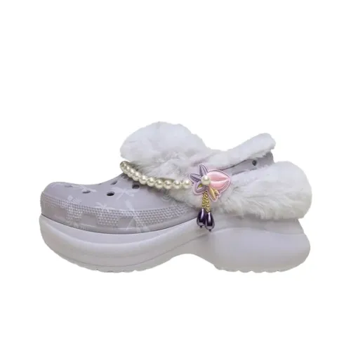 Crocs Кит Цветущая слива Луна Сабо Женские Туманно-фиолетовый