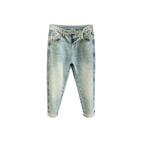 APBM Синий Унисекс Джинсы