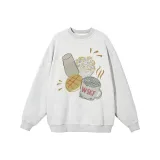 Бело-серый [Флисовая подкладка]