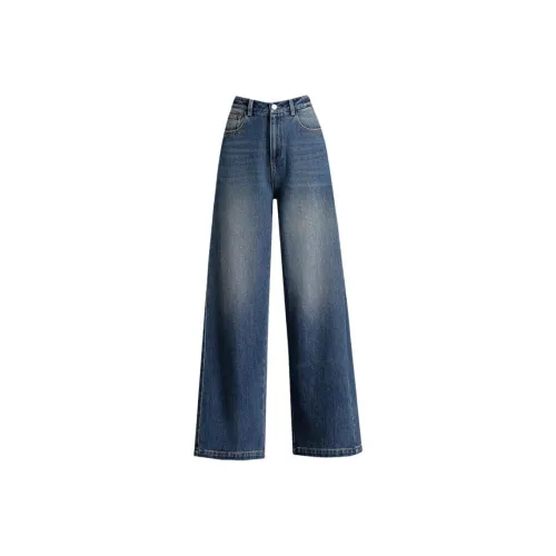 You cow me pants Ностальгический синий Женские джинсы