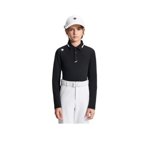 DESCENTE Детские Быстросохнущие T-рубашки GOLF Детские