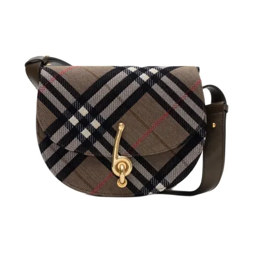 Burberry Сумка Bridle Компактного Размера Регулируемый Ремешок Откидной Верх На Магнитном Поворотном Замке В Виде Буквы «b» Наружный Карман, Два Внутренних Кармана