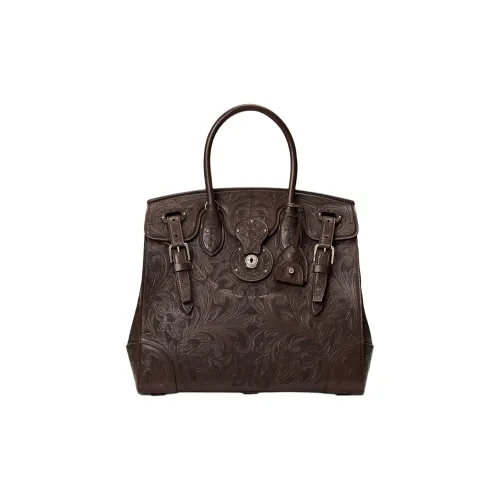 Ralph Lauren Collection Кожа Сумка Женская Мокко