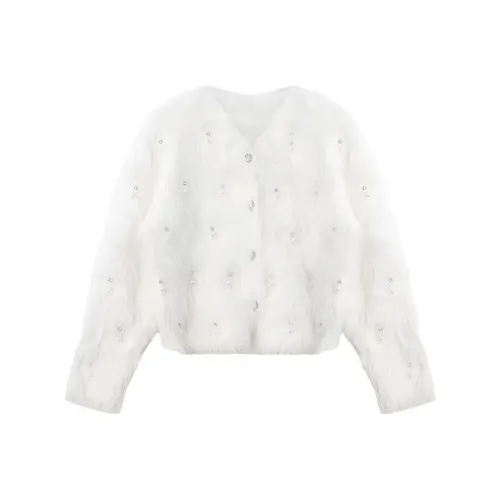 ONE PASS STUDIO Velvet Feel Пальто Женское