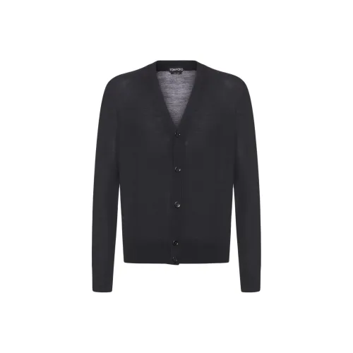 TOM FORD Мужские черные свитеры