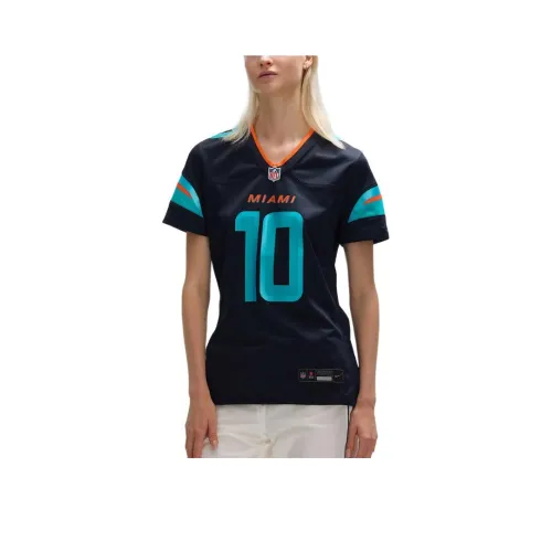 Nike NFL Tyreek Hill Miami Dolphins Rivalries Collection Rugby Jersey Women's