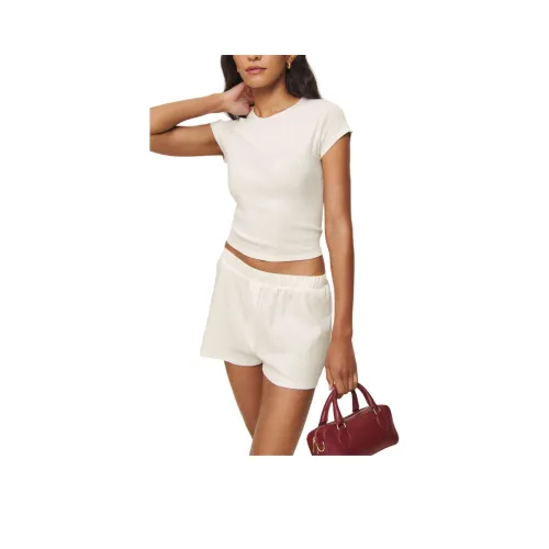 REFORMATION GISELLE Pointelle KNIT Двухкомпонентный Повседневный Костюм Женский