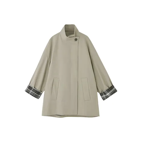 Icicofficial Хаки Женская Тренч