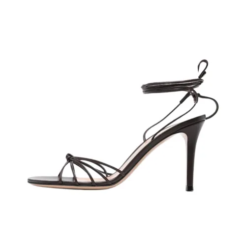 GIANVITO ROSSI One Ремешок Сандалии 8,5 см Женские Умбра