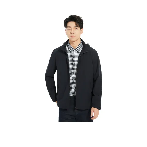 LESS IS MORE Темно-синий Синий 25QFY1011Y Мужской Тренч