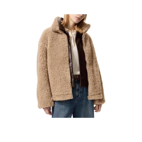 UNIQLO Бархат Feel Пальто Женское