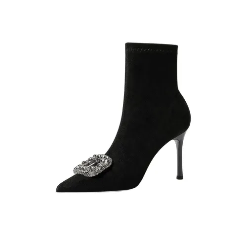 Puppytown Заостренный носок Матовый Высокие каблуки Женские