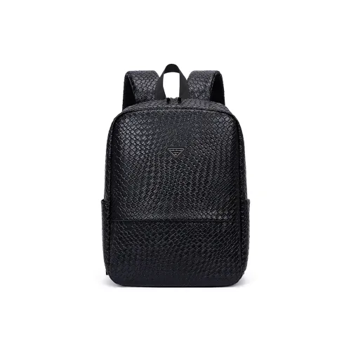 GKY Нейлоновый Рюкзак Стандартный Мужской Черный