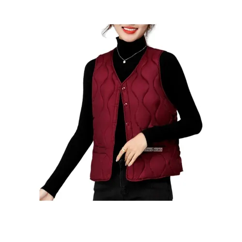 The Temptation Of The Muse Премиум Feel Ромб Клетчатый Универсальный Жилет Женские