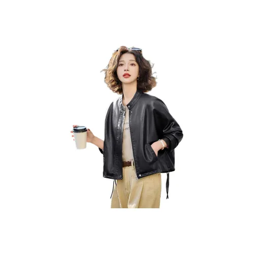 PIERRE CARDIN Кожа Куртка Женская