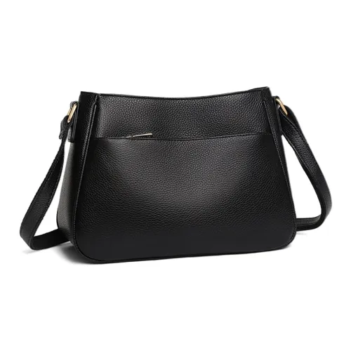 MILLIE'S Сумка через плечо из коровьей кожи сумка на плечо обычная женская черная