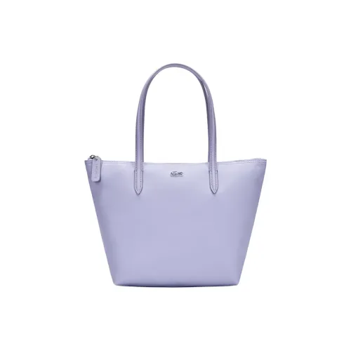LACOSTE ПВХ Сумка через плечо Средняя Женская Светло-фиолетовая