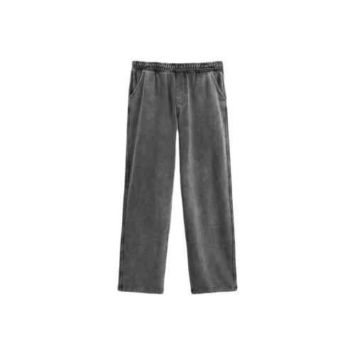 ZARA Light Gray Men's Casual Pants ZARA Светло-серые Мужские Повседневные Штаны