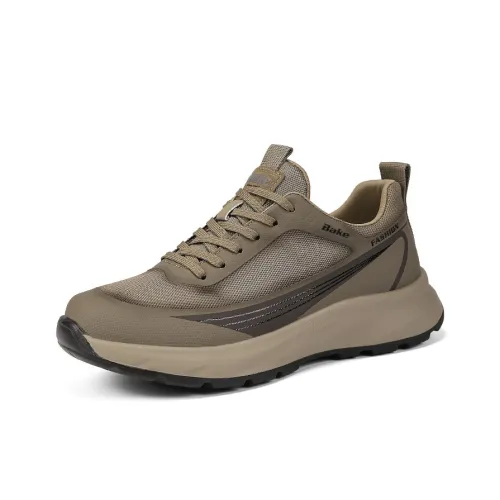 Bake Slip-resistant Abrasion-resistant Low Top Casual Sprint Running Shoes Men's