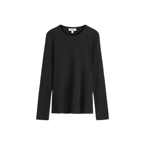 COS Черные Женские T-рубашки