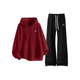 Бордовый (Логотип Mb Serene Rest на груди) + Черный (Логотип Mb Serene Rest на штанах)