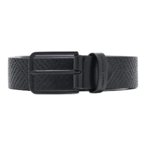 ARMANI EXCHANGEAE Ремни из коровьей кожи Мужской Черный 3,5 см