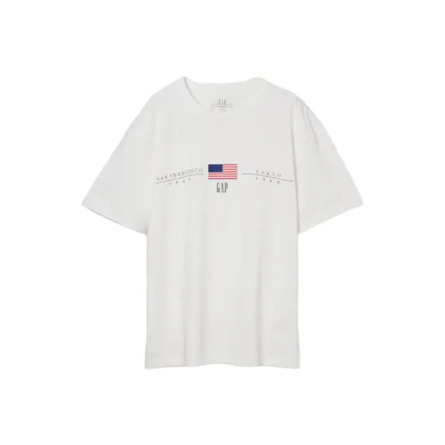 GAP совместный бренд Япония 30-летие празднование FW25 T-рубашка унисекс