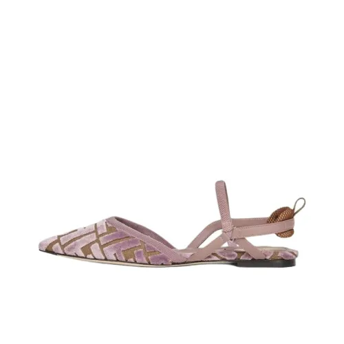 FENDI Colibrì Lite Повседневная обувь Женская Розовая