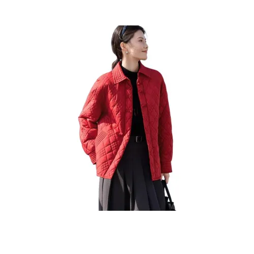 XWI Красный Женский Пуховик