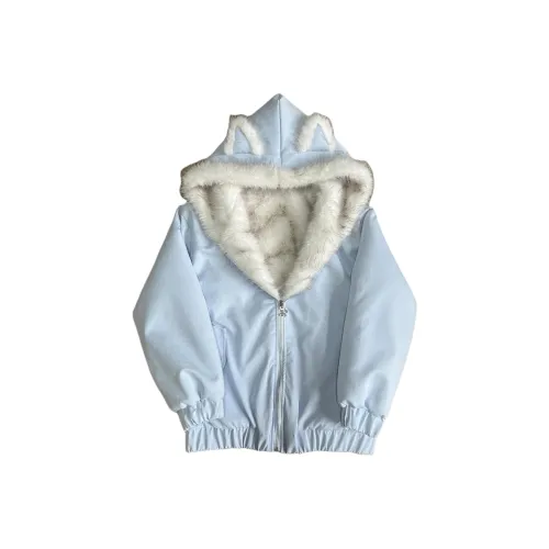 FEIERDAOSHANGDEMAO Хлопковый пуховик Унисекс