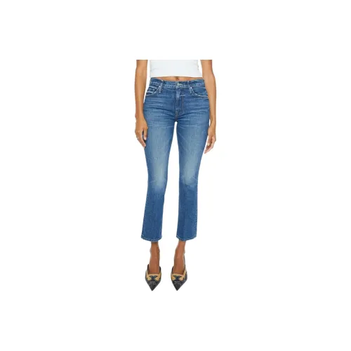 MOTHER Blue Women's Jeans MOTHER Синий Женские Джинсы