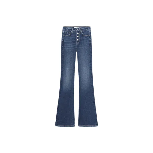 ZARA Blue Women's Jeans ZARA Синие Женские Джинсы