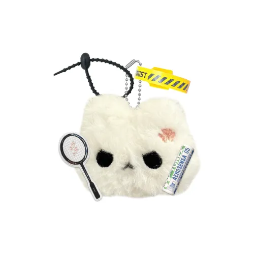 AIZIYUO Бадминтон Кролик Синий Глаз Кошка Плюшевый Брелок 7 см Высота