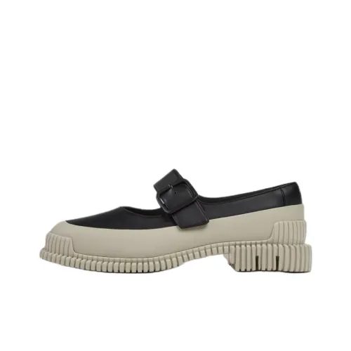 CAMPER PI Грубый каблук Mary Jane обувь 3,3 см Женская Серый