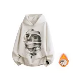 Белый, серый, с флисовой подкладкой [ANG Official]