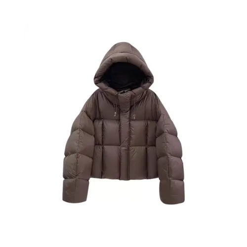 QYPRF Кофе Хлопковый пуховик Женские пуховики (пуховики)