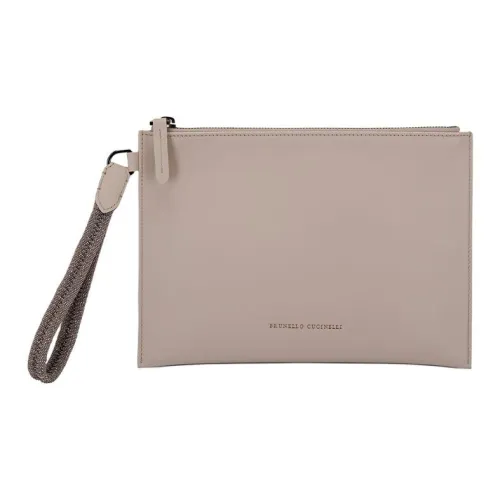 BRUNELLO CUCINELLI Кожа Клатч Женский Светло-Розовый