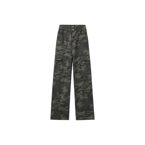 NHIM Камуфляж Унисекс Джинсы