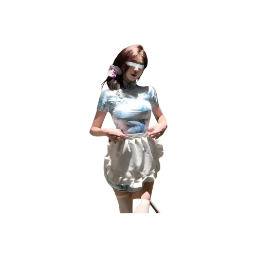 STYUW Длинное платье с длинным рукавом женское